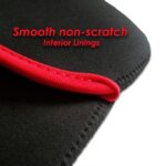 Laptop Sleeve Case Protective Soft Padded Cover Carrying 14-14.6 (Black) - Image 3