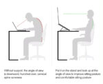 Premium Aluminum Foldable Laptop Stand for Desk - Image 5