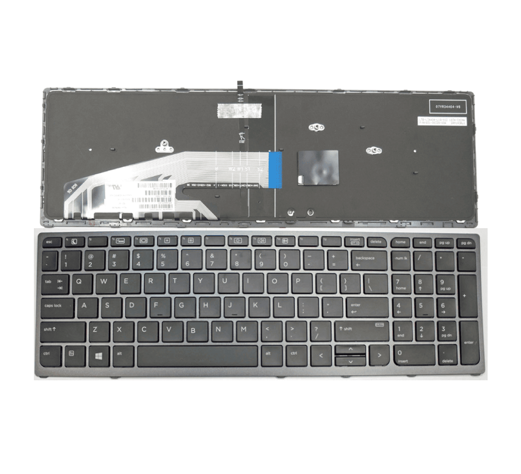 KB15-G3-ZBOOK-Keyboard.png Laptop Keyboard For HP Zbook 15 G3, 848311-001, 17 G3 Series Laptops With Backlight - Image 1