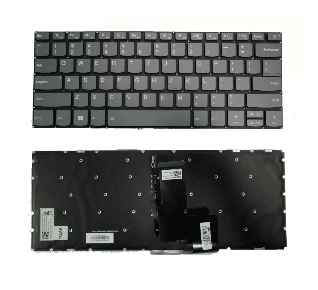KB330-14-BKL-Keyboard.png Laptop Keyboard For Lenovo IdeaPad 330-14AST, 330-14IGM, 330-14IKB, 81DA-81G2, 330S-14AST, 330S-14IKB Laptops With Backlight - Image 1