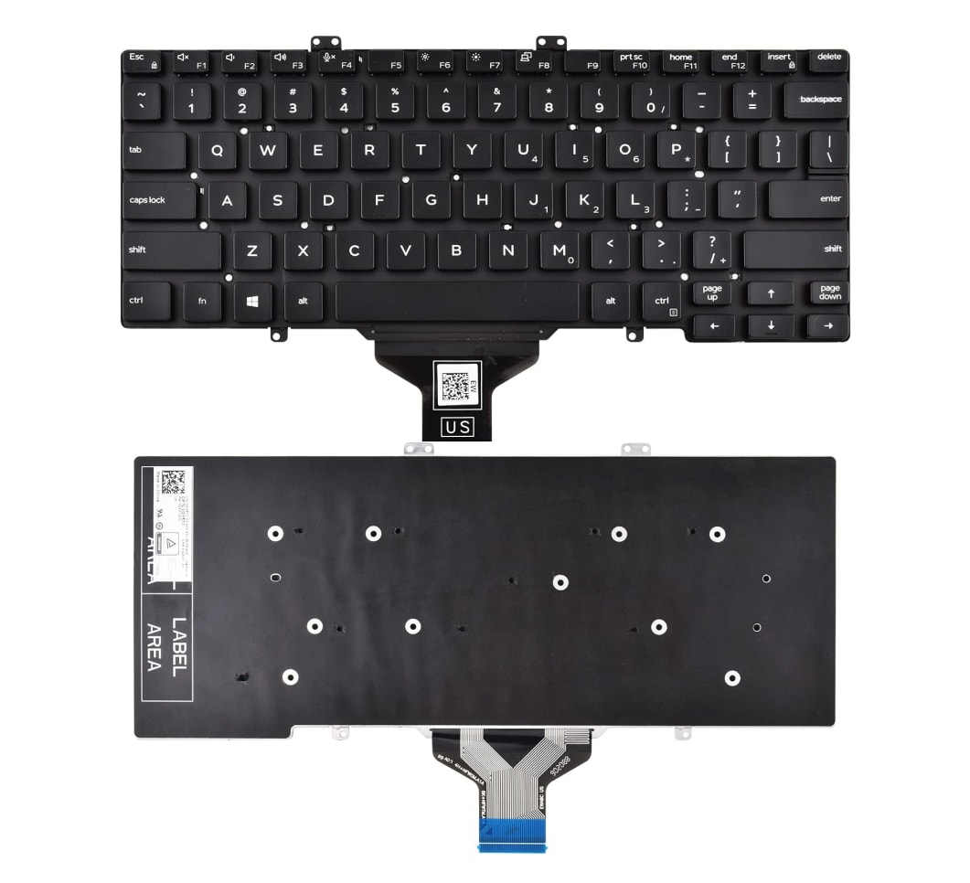 KB3400-Keyboard.jpg Laptop Keyboard For Dell Latitude 3400, 5401, 5410, 5411, 5402, 5400, 7400 Series - Image 1