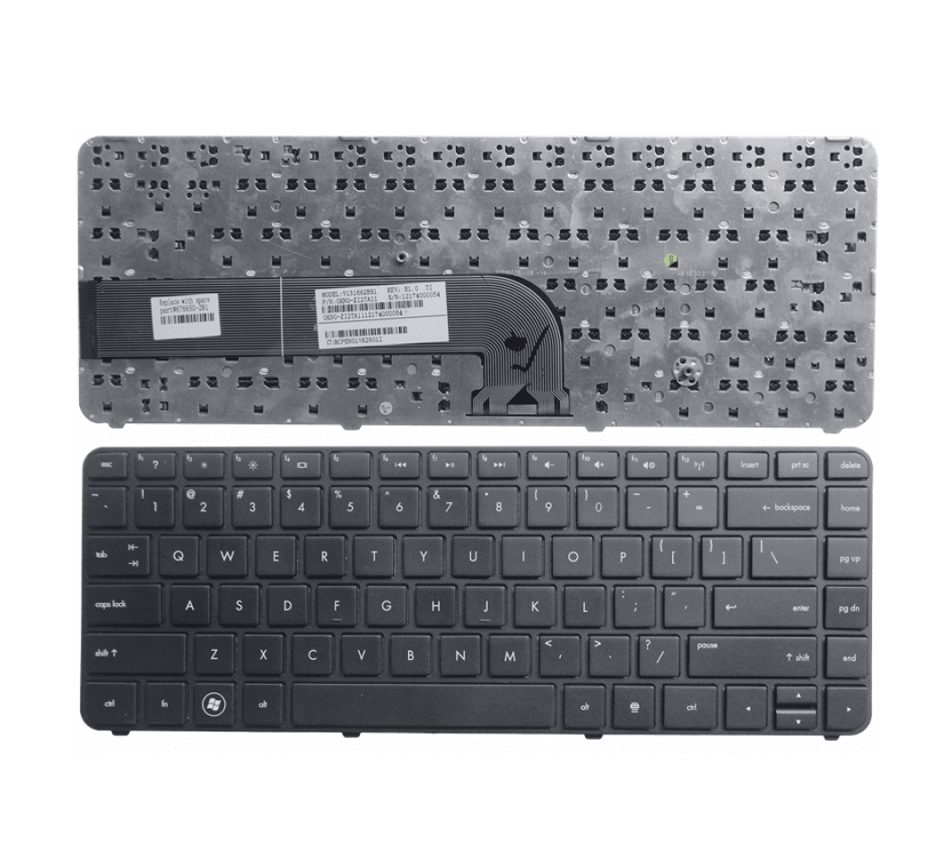 KBDV4-5000-Keyboard.png Laptop Keyboard For HP Pavilion DV4-5000, 676649-001, DV4-5300, DV4-5103, DV4-5215 Series Laptops - Image 1