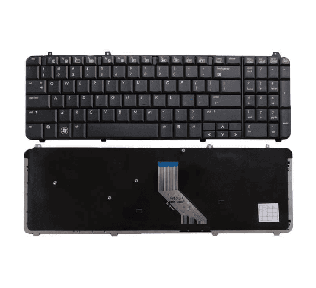 KBDV6-1000-Keyboard.png Laptop Keyboard For HP Pavilion DV6-1000, AEUT3700040, DV6-1200, DV6-2100, DV6-1100, DV6-1300 Series Laptops - Image 1