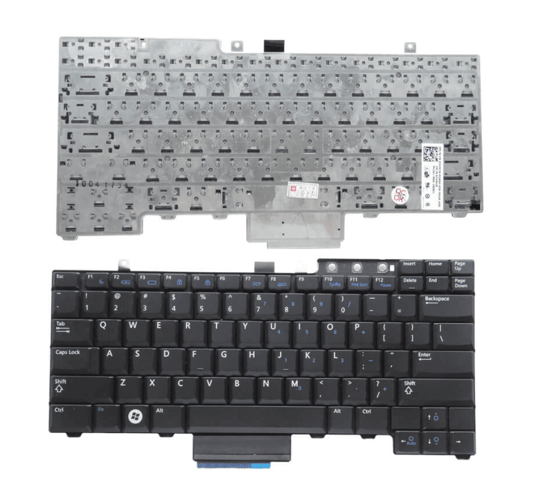 KBE6400-Keyboard.png Laptop Keyboard For Dell Latitude E6400, E5400, E5410, E5300, E5500, E6500 Laptops - Image 1