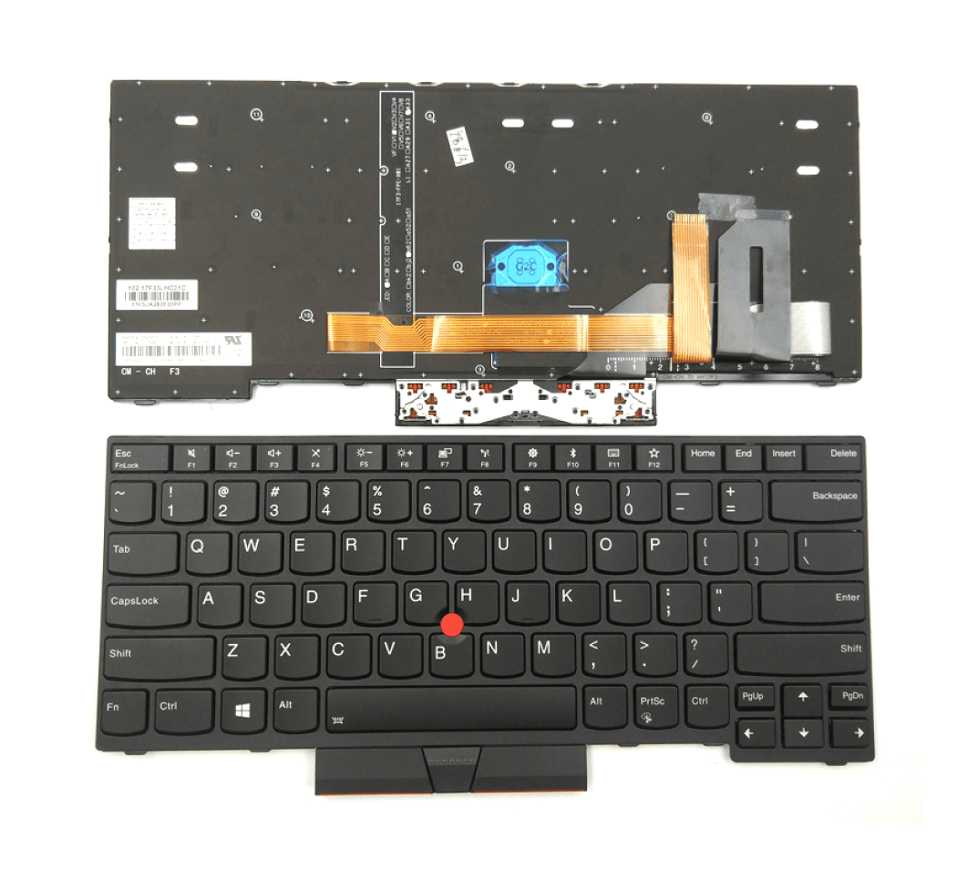 KBT480S-MOUSE-Keyboard.png Laptop Keyboard For Lenovo ThinkPad T480S, T495, T490, L380, E490, E480, L480, E485 L380 Yoga Series - Image 1