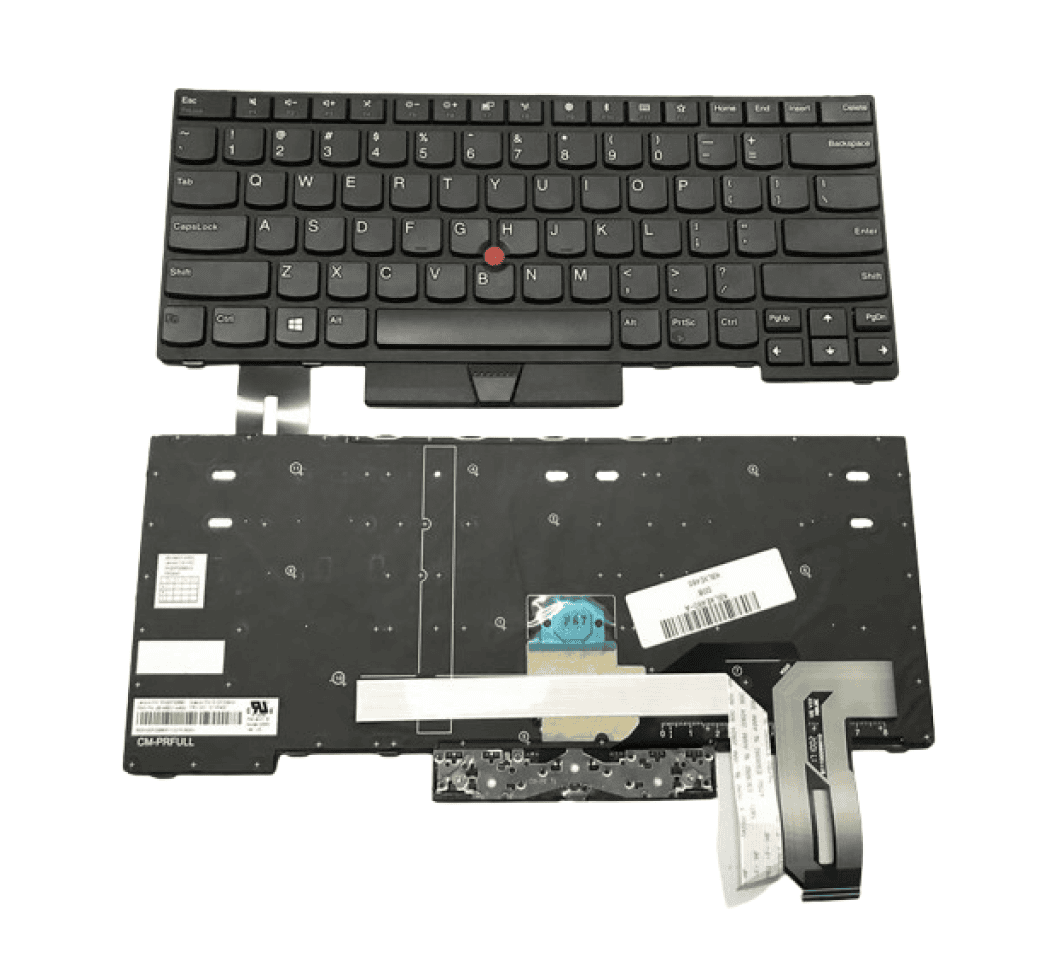 KbE480-1.png Laptop Keyboard For Lenovo L480, E480, T480, E485, R480, E490, L380, L490, E495 Series - Image 1
