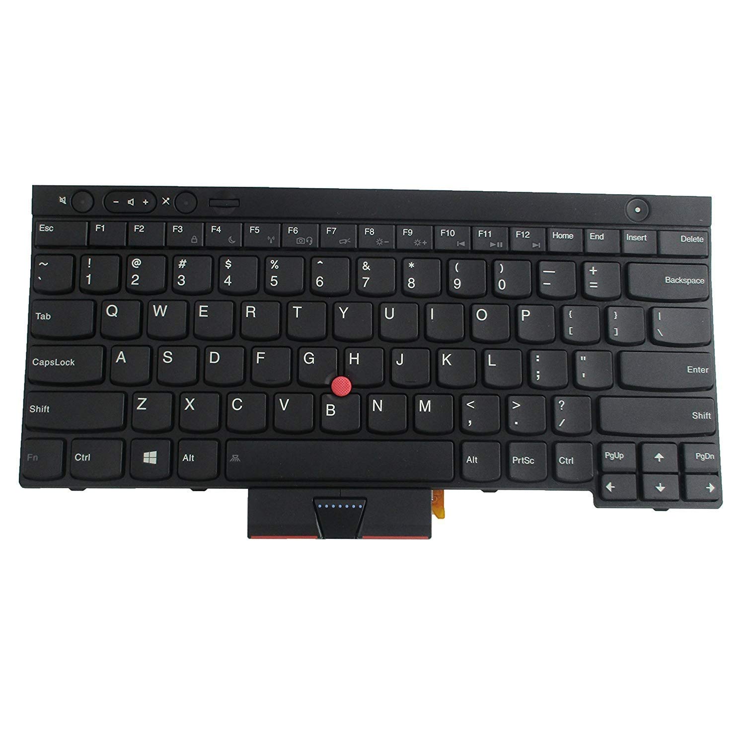 T430.jpg Keyboard for Lenovo T430, X230 T430S X230T W530 Laptops. - Image 1