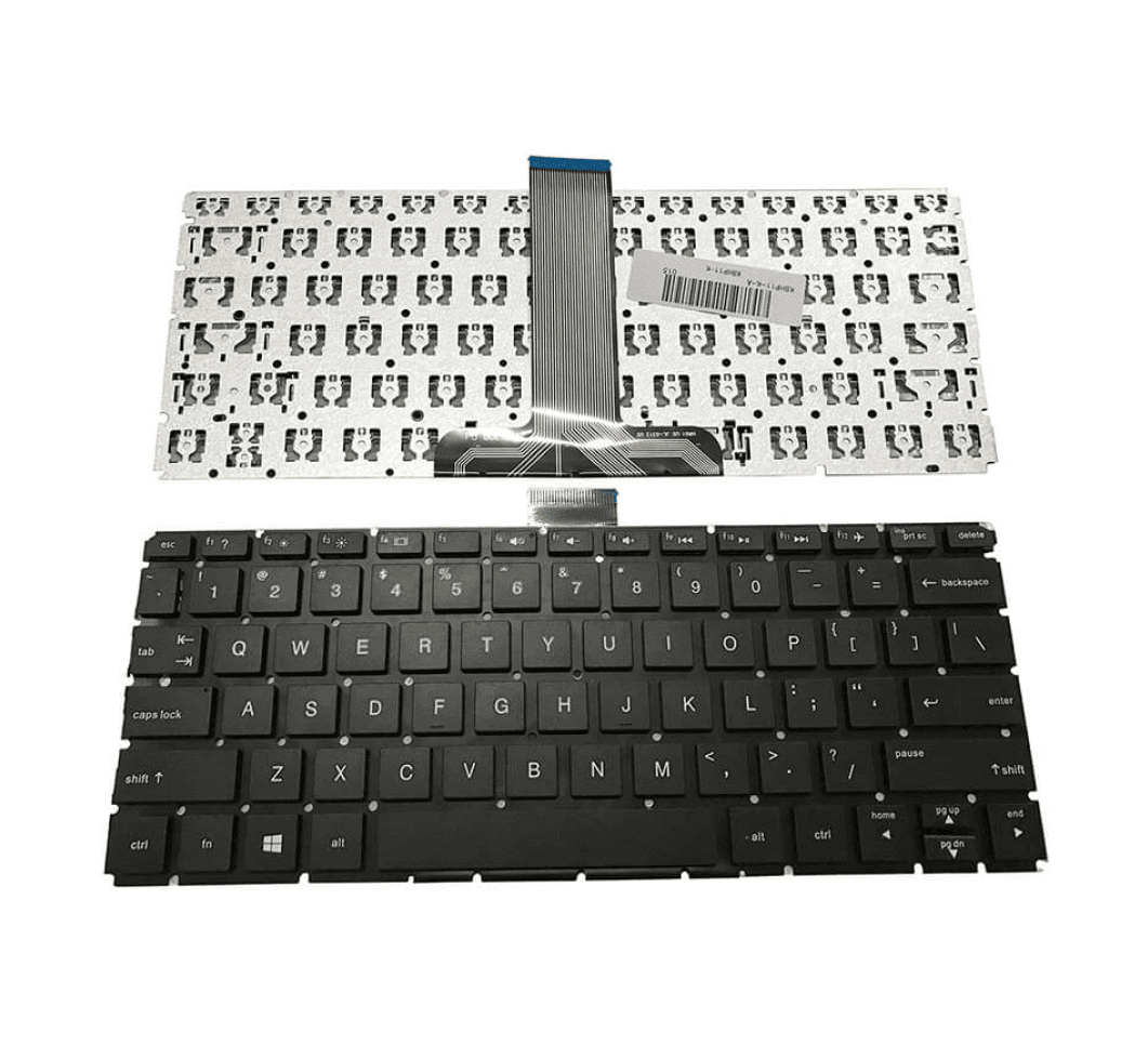 kb11-U-Keyboard.png Laptop Keyboard For HP Pavilion X360 11-U, 11-U054TU, 10-J000, 843529-031 Laptops - Image 1