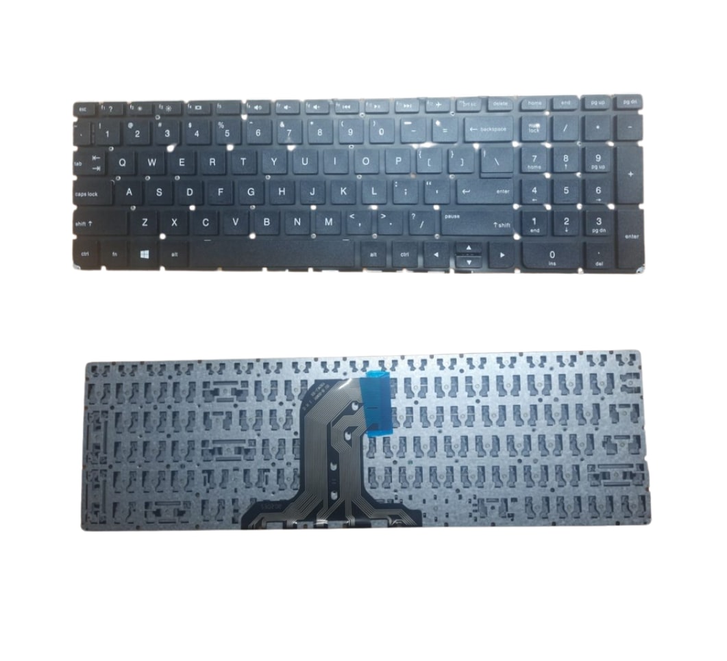 kb15AC-BLACK-Keyboard.jpg Keyboard For HP Pavilion 15-AC, 15-AF, 15-AY Series HP 250 G4, HP 255 G4, HP 256 G4 Laptops - Image 1