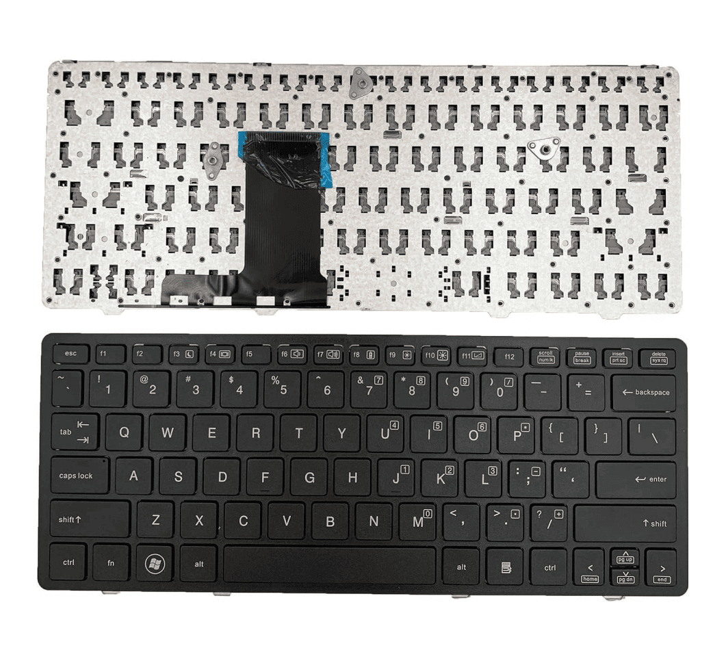 kb2560P-Keyboard.png Laptop Keyboard For HP Elitebook 2560P, 2570P, 2560, 2570, 638512-001 Laptops - Image 1
