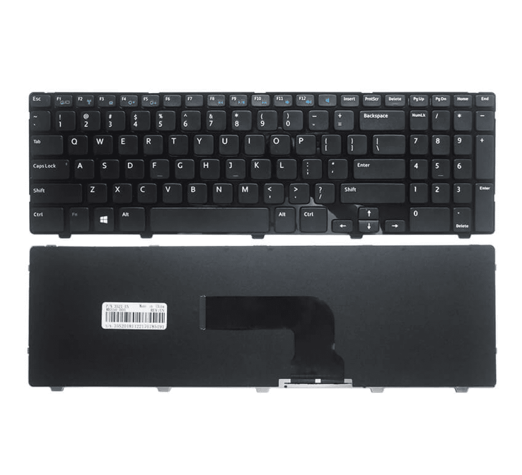 kb3521slim-Keyboard.png Laptop Keyboard For Dell Inspiron 15-3521, 3537, 15R 5521, 15R 5537, Latitude 3540, 9D97X, Vostro 2521 Series - Image 1