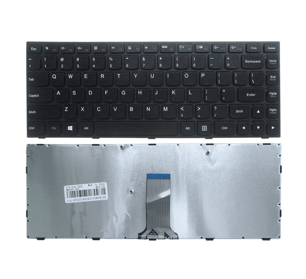 kbB40-70-SLIM-Keyboard.png Laptop Keyboard For Lenovo B40-70, 25215209, G40-70, N40-70, Z41-70 Laptops SLIM - Image 1