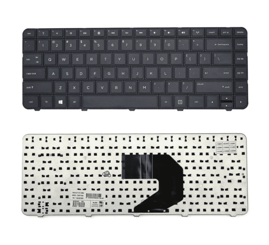 kbCQ42-Keyboard.png Laptop Keyboard For HP Compaq Presario CQ42, HP Pavilion G42, G42-200, G42-243, G42T-200 Laptops - Image 1