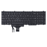 Laptop Keyboard For Dell Latitude E5570, M7520, E5550, M3520, PK1313M3A00 Series Laptops (With Trackball and Backlight)