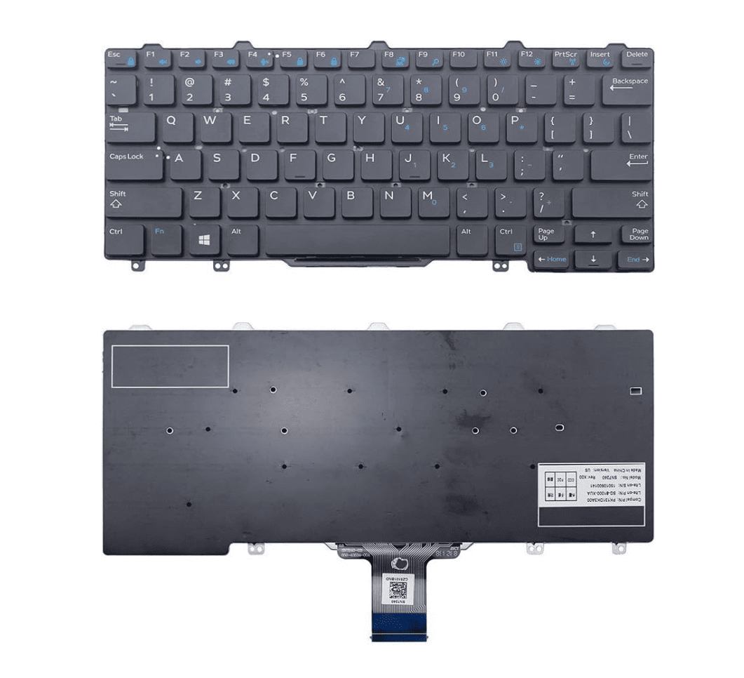 kbE7250-Keyboard.png Laptop Keyboard For Dell Latitude E7250, E7270, E5250, 3150 Series Laptops - Image 1