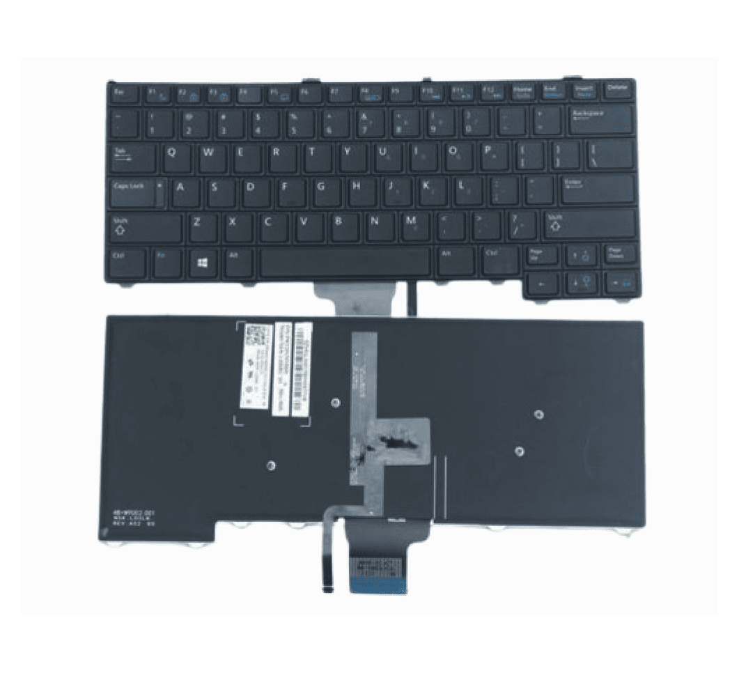 kbE7440-BACKLIGHT-Keyboard.png Laptop Keyboard For Dell Latitude E7440, PK130VM1A26, E7420, E7240, E7420D Laptops With Backlight - Image 1