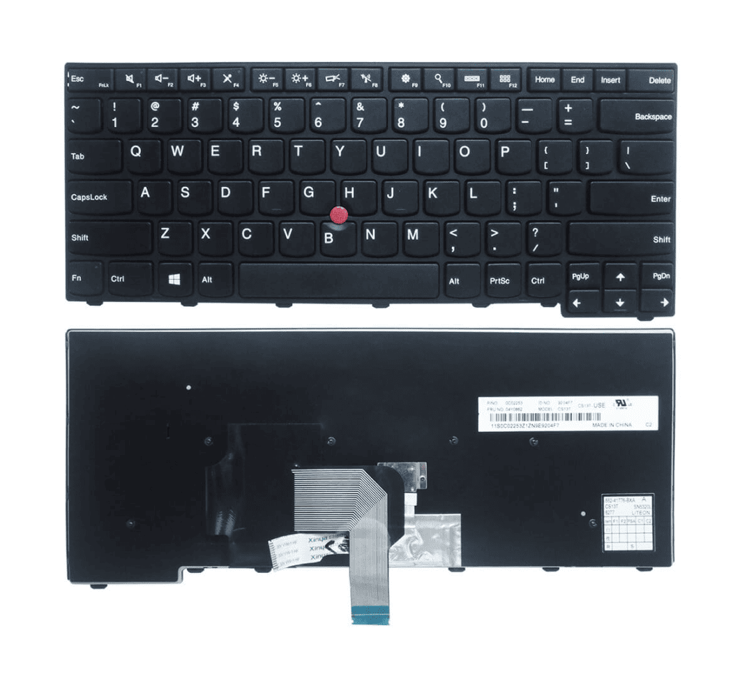 kbT440P-mouse-Keyboard-1.png Laptop Keyboard For Lenovo ThinkPad T440P, MP-12M13US-442W, E440, T431S Laptops With Mouse - Image 1