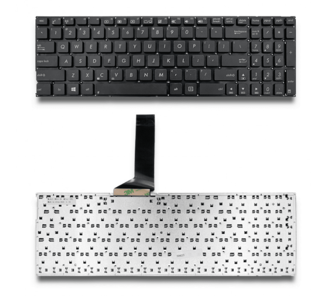 kbX555-Keyboard.png Laptop Keyboard for Asus X555, F555, R554 Series Laptops. - Image 1